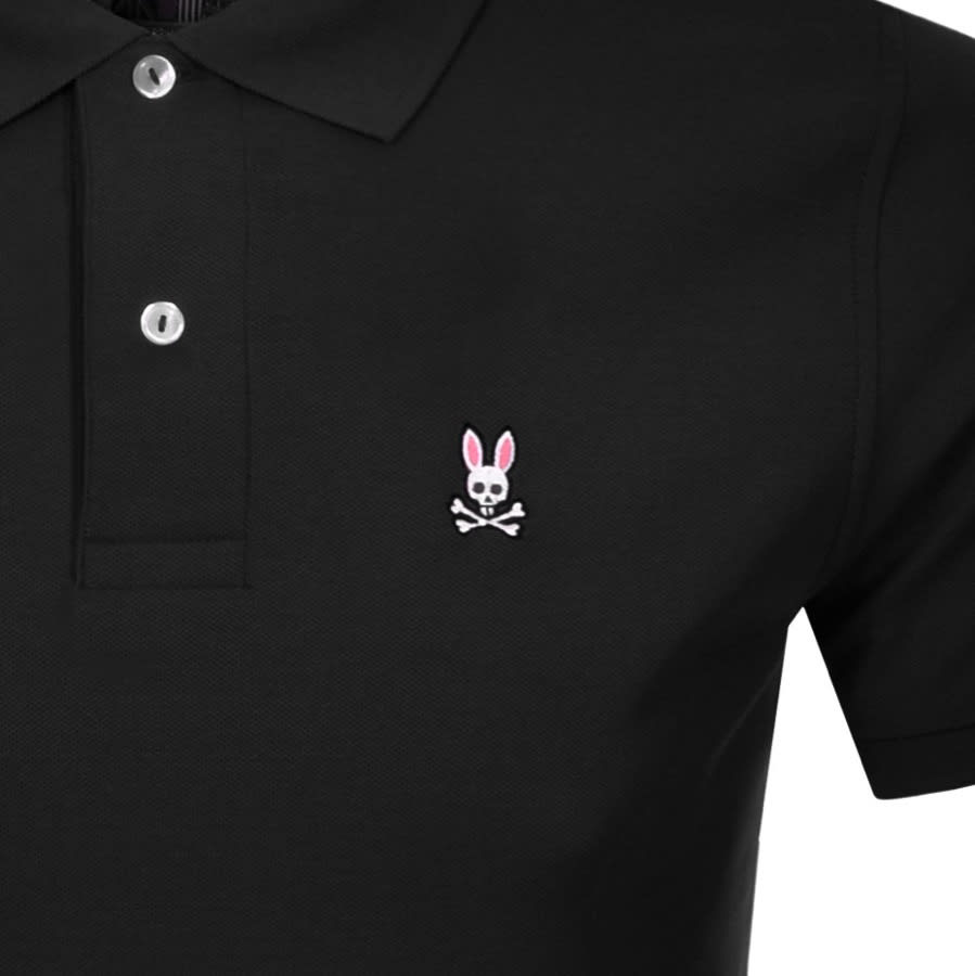 Alternative Image for ProductPsycho Bunny Classic Polo T Shirt Black3